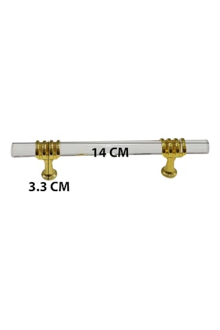 Epoksi Tepsi Kulpu Cam Kulp 2 Adet Gold