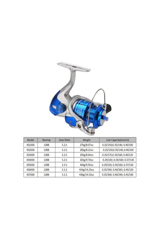 Qingmipy 12 Eksenli Spinning Makinesi, 12-16 Kg Dayanıklı, Piyano Rulmanlı, Sağ/sol El Değiştirilebilir, Yumuşak Kollü Balık Makinesi Ks2000