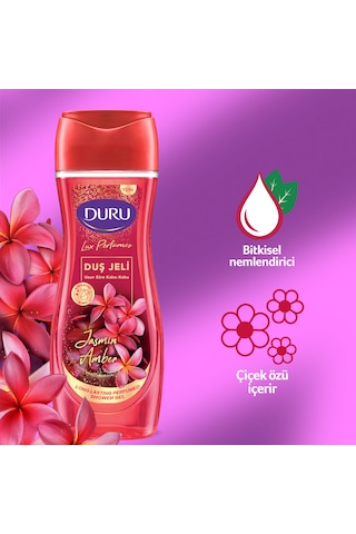 Duru Lux Perfumes Jasmin Amber Duş Jeli 3 x 450 ML