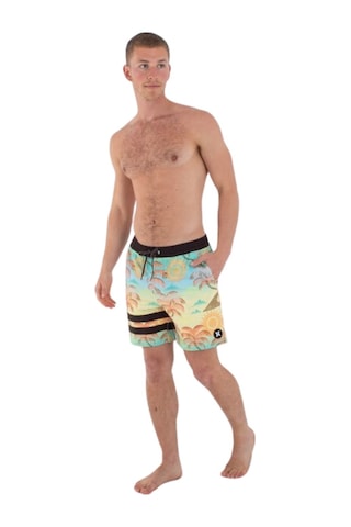 Hurley Hurley Phntm Eco Block Party 17 Erkek Volley Short 6423 Çok Renkli