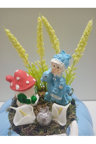 Neolife Yeni Doğan Erkek Bebek Aramıza Hoş Geldin Hediyesi Kabak Teraryum