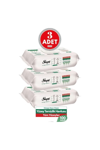 Easy Clean Yüzey Temizlik Havlusu 100' Lü X 3 Adet 300 Yaprak Diğer