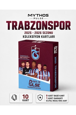 Mythos Pulse Trabzonspor Futbolcu Kartı 9 Lu