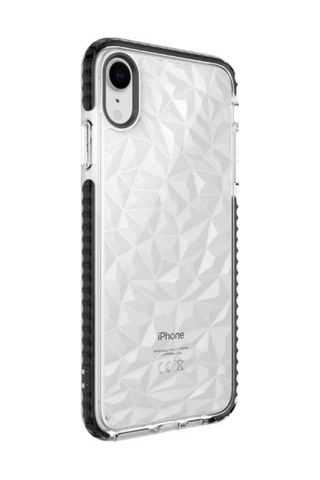 Apple Uyumlu iPhone Xr 6.1 Kılıf Zore Buzz Kapak Siyah