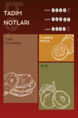 Colombia Orange Tabi Çekirdek Kahve 250 Gr , %100 Arabica Çekirdek Kahve