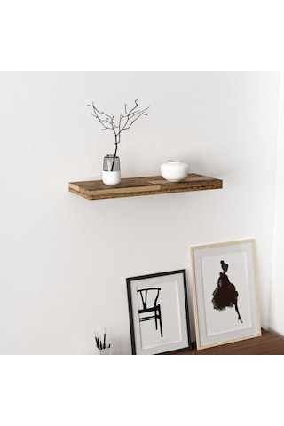 Minar Gizli Tutuculu Duvar Rafı 60 Cm