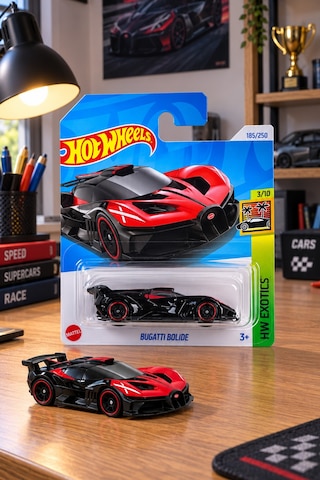 Hot Wheels Bugatti Bolide Oyuncak Araba Çok Renkli