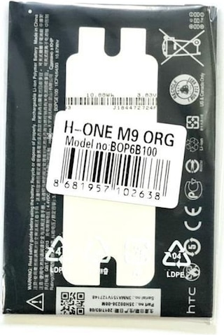 Htc One M9 2840Mah Batarya Pil