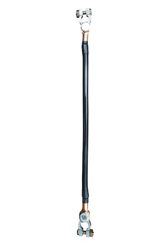 Akü Bağlantı Kablosu 45cm 50mm Kutubaşlı Siyah