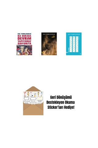 Biz Burada Devrim Yapıyoruz Sinyorita Cep Boy + Muz Sesleri + Kıyı Kitabı + Okuma Sticker'ları