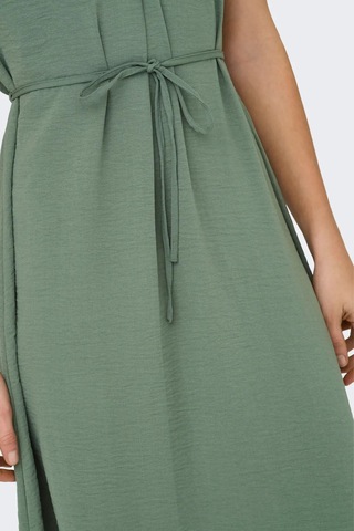 Jdy Kadın Jdydıvya Belden Bağlamalı Midi Elbise 15350728 Yeşil Yeşil