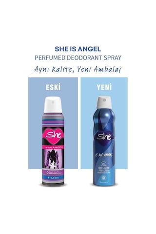 She Is An Angel Kadın Deodorant 150 ML
