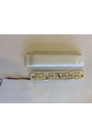 10'lu Paket 24v Dekoratif Tente Led Aydınlatma Armatür - Düz Taban - 15cm-beyaz Işık 6500k Genel