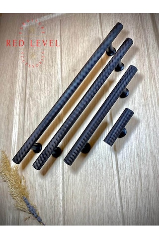 Ender Siyah 96 Mm Lüks Metal Kulp Modelleri Dolap Çekmece Mobilya Mutfak Kulbu Siyah 96 Mm