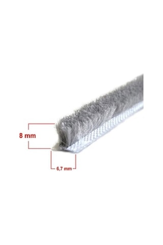 Alüminyum Pvc Kapı Pencere Cam Balkon Kıl Fitili En 6,7 - Kıl Uzunluğu 8 Mm 2 Yıl Sol Kapı Alüminyum Diğer