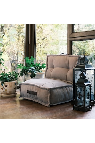 Pafu Ola Yer Minderi Gri