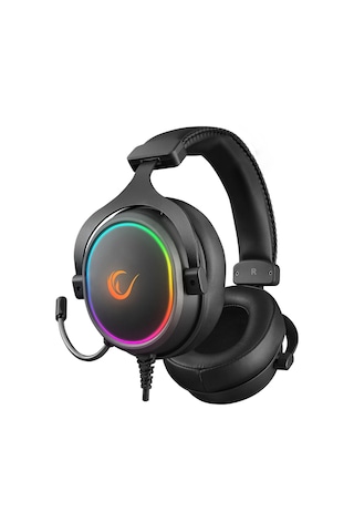 Rampage Onyx-S Siyah USB 7.1 Version Rgb LED + Ses Kontrollü Oyuncu Kulaklığı