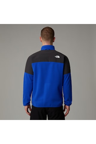 The North Face M Glacier Heavyweight Full Zip Erkek Polar-28936-mavi Mavi