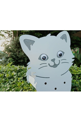 Kedi Saksı Saksı Hediyeli