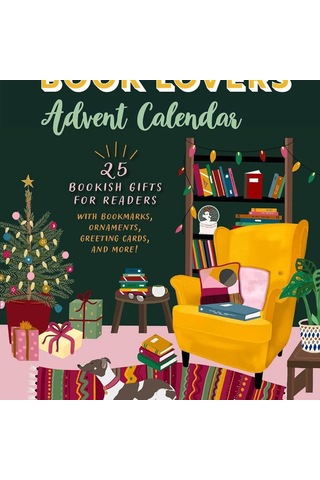 "bookworm Delight Advent Takvimi - Masa, Breakroom Ve Ev Dekoru İçin 24 Eşsiz Edebi Sürprizler"