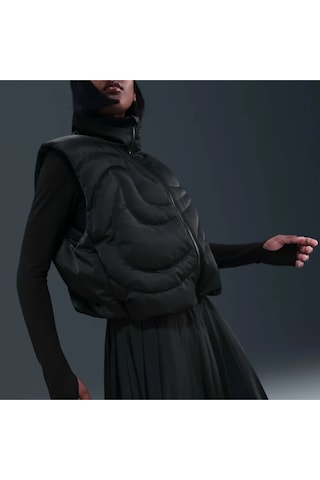Sportswear Swoosh Series Oversized Down Vest Siyah