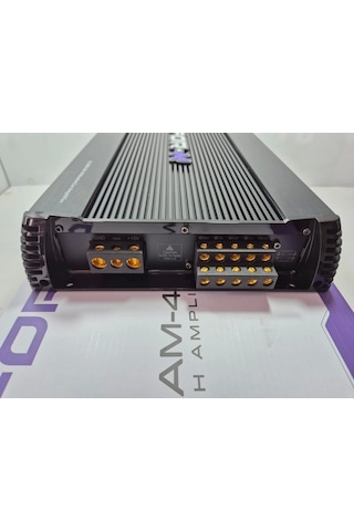 For-x 5 Kanal Amfi - For-x Xam-4500.5 - 80rms X 4 + 300rms - Bass Kontrollü 5 Kanal Oto Anfi
