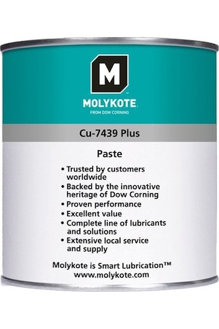 Molykote Cu 7439 Bakır Tozu İçeren Yüksek Performans Gresi 1 KG