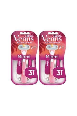 Tr Smooth Miami Kadın Tıraş Bıçağı 3'lü 2li Paket