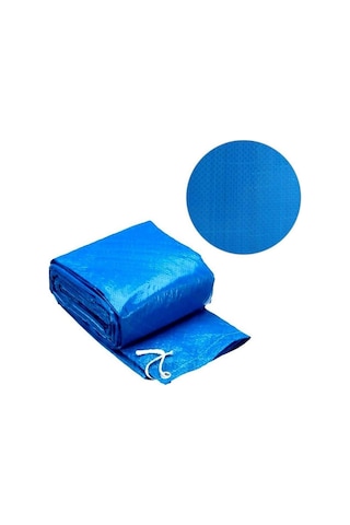 Dolıty Açık Yüzme Çocuk Havuzu Için Dayanıklı Pvc Tarp 220x150cm Koyu Mavi