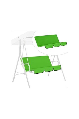 Veranda Salıncak Minder Örtüsü Dayanıklı Koltuk Değiştirme Kapakları Yeşil 150 x 50 x 10 CM Yeşil
