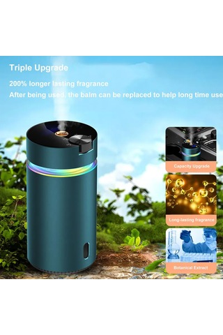 Tenfowee C5 Yeni Nesil Akıllı Araç Parfüm Difüzörü - Otomatik Püskürtme, Uzun Ömürlü Koku, Ev Ve Araç Kullanımı