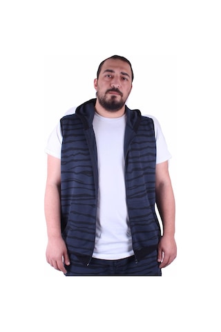 Moc Grande Mocgrande Büyük Beden Unisex Yelek 23600 Indıgo
