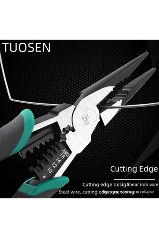 Suofeng Endüstriyel Çok İşlevli Pançolar: 8" Ve 9" Paslanmaz Çelik Uçlar, Çoklu Uç Tipi, Güçlü Ve Dayanıklı, Endüstriyel Kullanım