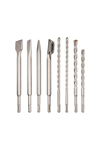 Cat DA03902 SDS-Plus Tungsten Karbür Beton Kırıcı Delici Matkap Uç Seti 17 Parça