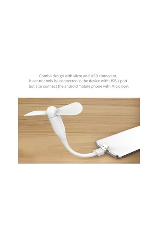 Rock Space Pratik Taşınabilir Mini Usb Fan & Masa Lambası