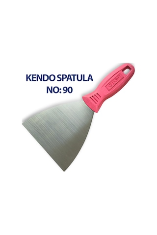 Plastik Saplı Spatula No 90 Ekonomik, Paslanmaz Gövde, 90 Mm Ağız Genişliği İle Pratik Kullanım