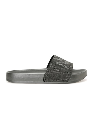 Nine West Star 3fx Grı Kadın Terlik Gri