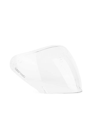 Valent Çenesiz Yarım Kask Vizörü - Çizilmeye Ve Darbeye Dayanıklı Şeffaf Kask Camı