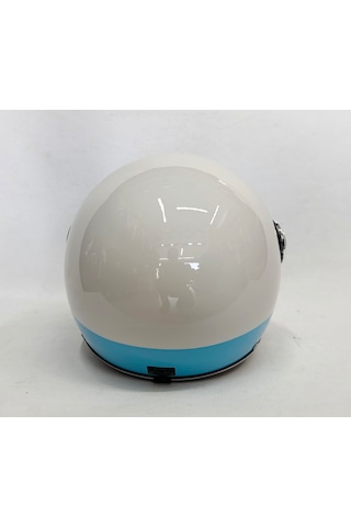 Nero Tk-06 Şefaf Vizörlü Yarım Açık Kask Parlak M1