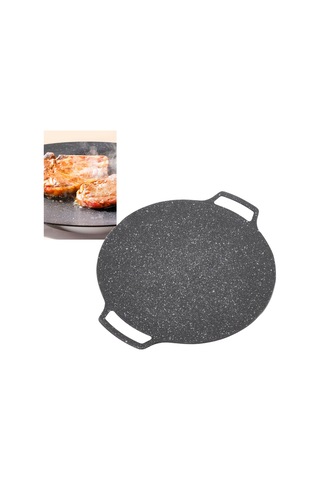 Hangfox 30cm Alüminyum Alloy Dış Mekan Mangal Tepsisi - Anti Yapışkan, Isı Dağıtımı İyi, Çeşitli Yemekler İçin Ev Ve Kamp Kullanıma Uygun Diğer