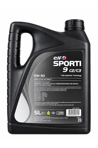 Elf Sportı 9 5W-30 Dexos 2 Motor Yağı
