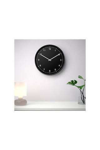 Ikea Bondıs Duvar Saati 38 X 6 Cm Siyah