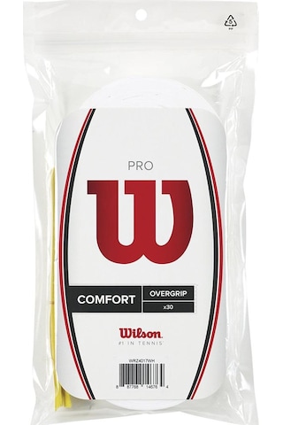 Wilson Overgrip Pro 30Lu Beyaz Raket Grip Wrz4017Wh Beyaz