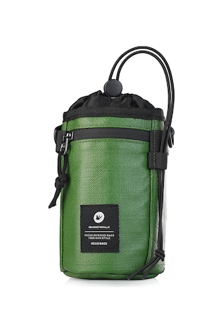 Rhınowalk Rk24933 Polyester Bisiklet Gidon Kök Çantası - Ordu Yeşil