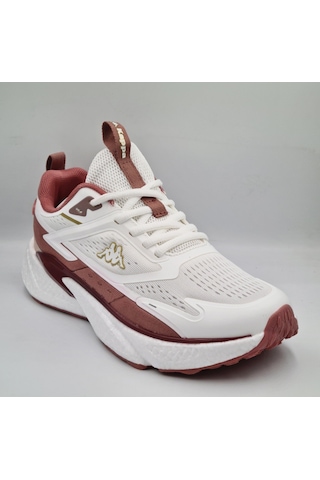 Kappa La Vega Beyaz Somon Kadın Sneaker Spor Ayakkabı Beyaz - Somon