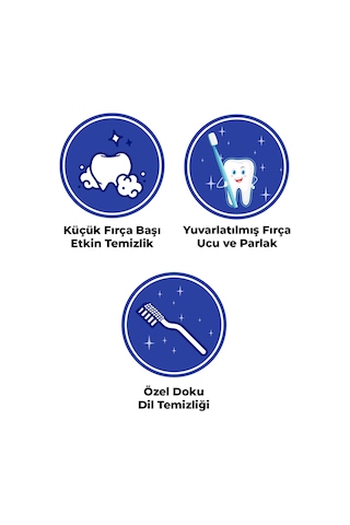 Happy Teeth Diş Fırçası Orta Sert 3'lü