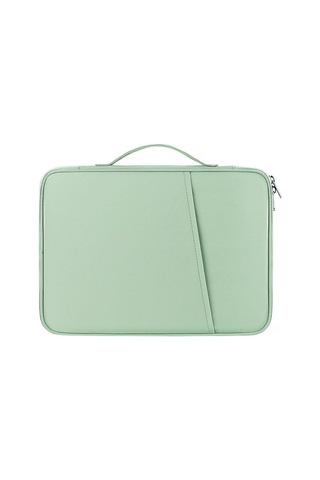 Geeksen 12.9-13 İnç Nylon Dijital Cihaz Kılıfı - Shatterproof Dayanıklı Taşınabilir Depolama Çantası Yeşil Siyah