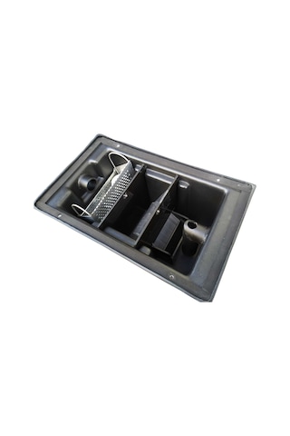 Yağ Ayırıcı 0.2 Lt/sn Yağ Tutucu. Tezgah Altı. Polietilen (hdpe)