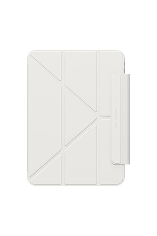 Apple Uyumlu iPad Pro 11 2024 Amazingthing Minimal Mag Katlanabilir Standlı Kalem Bölmeli Kılıf Starlight Kapaklı Kılıf