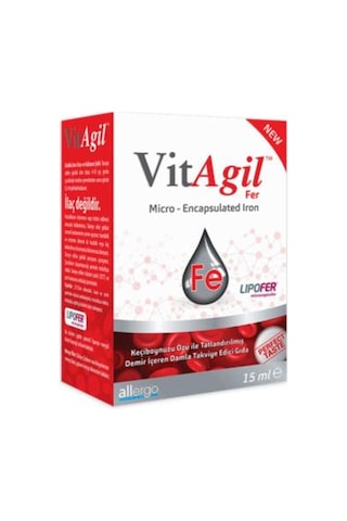Vitagil Fer Damla 15 Ml